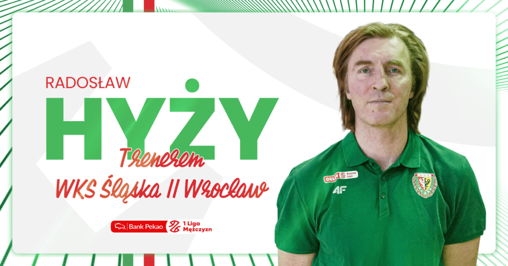 Radosław Hyży trenerem Śląska II Wrocław