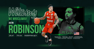 Justin Robinson nowym zawodnikiem Śląska Wrocław!