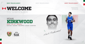 Noah Kirkwood dołącza do Śląska Wrocław!
