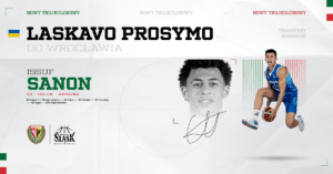 Issuf Sanon nowym rzucającym Śląska Wrocław!