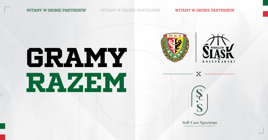 Self-Care Spectrum dołącza do partnerów Śląska Wrocław!