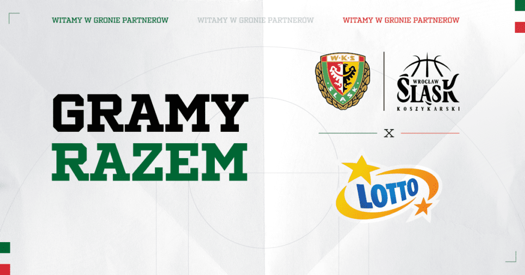 LOTTO nowym partnerem Koszykarskiego Śląska Wrocław!