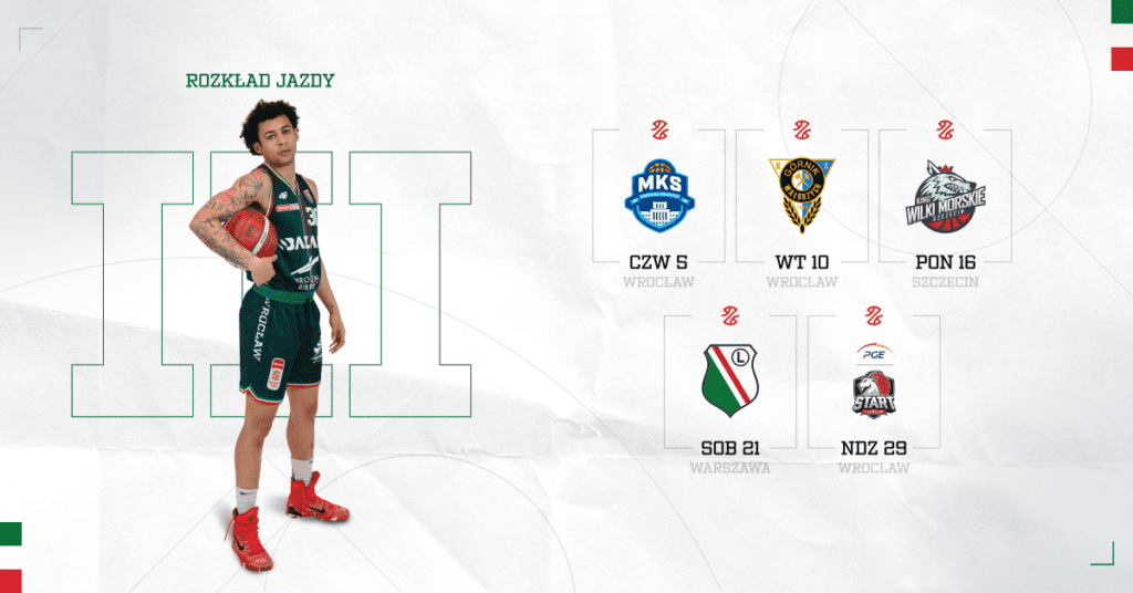 Rozkład jazdy na marzec!