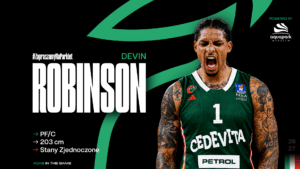 Devin Robinson nowym zawodnikiem Śląska Wrocław!