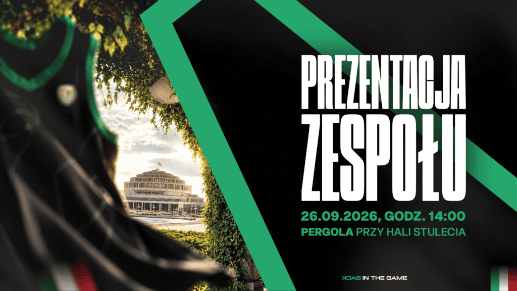 Prezentacja Śląska Wrocław na Pergoli przy Hali Stulecia